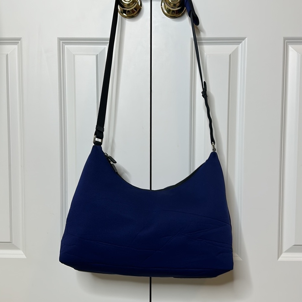 MIU MIU Navy Blue Neoprene Bag 1999-2000 Rare - Picture 7 of 15